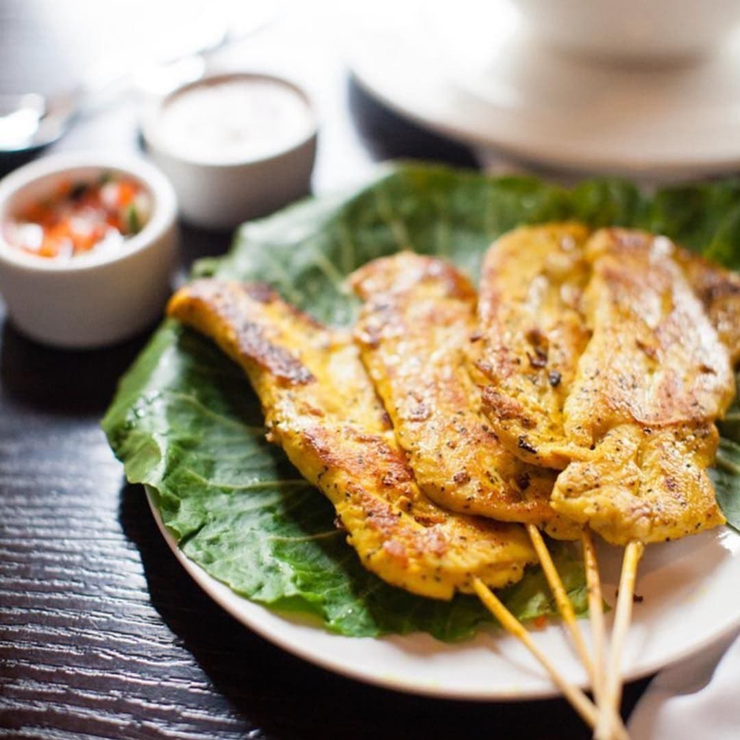 E-San Thai decorative image of thai food