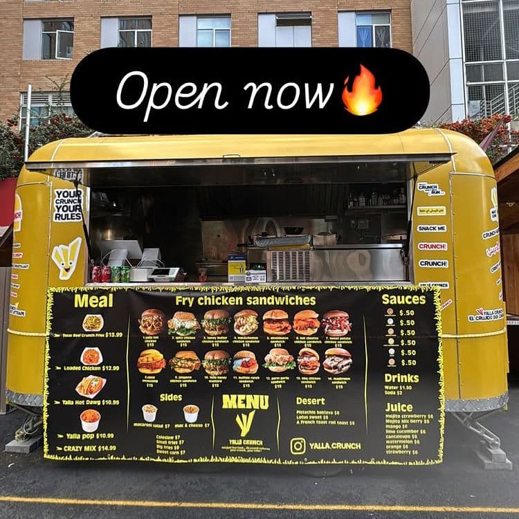 Yalla Crunch Food Cart