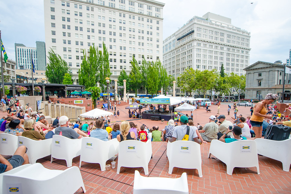 Noon Tunes Lunch: Downtown Portland Food Carts